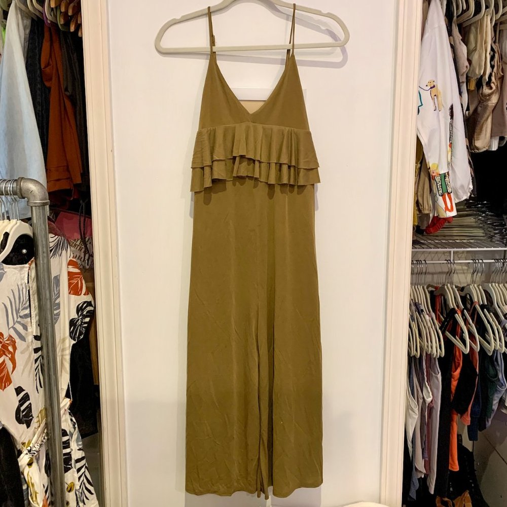 Urban Outfitters Olive Green Jumpsuit